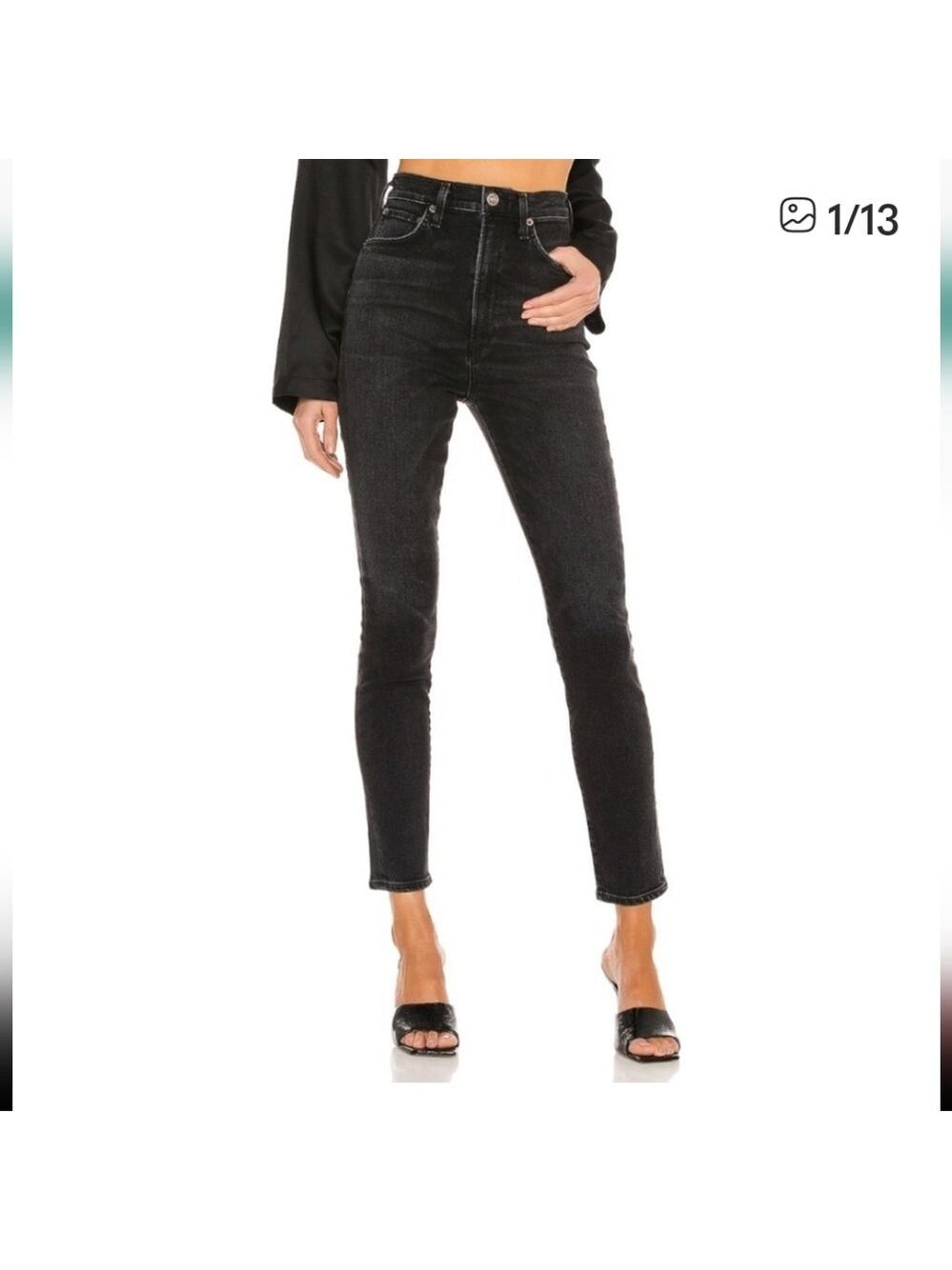 Agolde Pinched Waist High Rise Skinny Jeans Women's Size 26